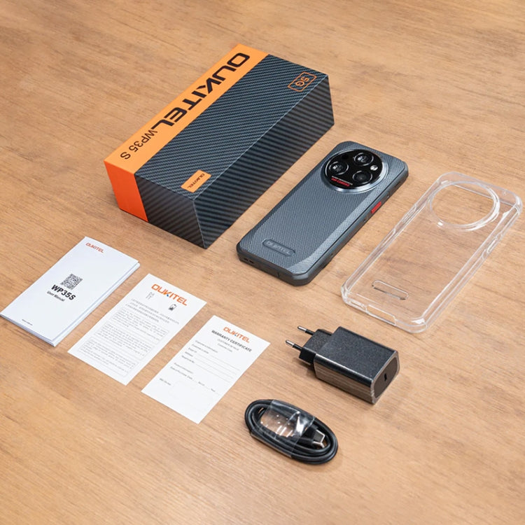 Oukitel WP35 S 4G Rugged Phone, 6GB+256GB, IP68/IP69K, Side Fingerprint, 11000mAh, 6.56 inch Android 14 MediaTek Helio G85 Octa Core, NFC, OTG, Network: 4G, WP35 S 4G Oukitel WP35 S 4G Rugged Phone, 6GB+256GB, IP68/IP69K, Side Fingerprint, 11000mAh, 6.56 inch Android 14 MediaTek Helio G85 Octa Core, NFC, OTG, Network: 4G, WP35 S 4G